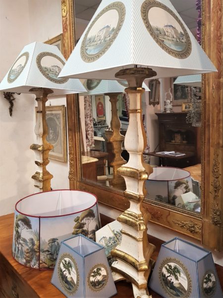 paralumi per lampade antiche